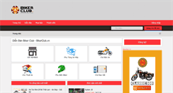 Desktop Screenshot of bikerclub.vn